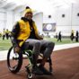 Ryan Shazier 'working harder than ever' as he visits first training session since horror injury
