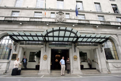 File photo of the Gresham Hotel in Dublin
