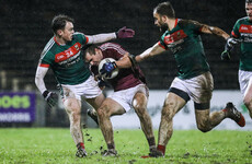 Dramatic finish in Castlebar sees 12-man Galway edge Mayo for second win of 2018