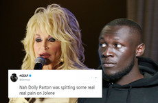 Stormzy is listening to 'Jolene' by Dolly Parton and tweeting about how sympathetic he feels towards Dolly