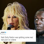 Stormzy is listening to 'Jolene' by Dolly Parton and tweeting about how sympathetic he feels towards Dolly