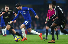Leicester hold Chelsea at the Bridge despite Chilwell red