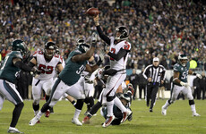 The Eagles soar into the NFC Championship Game