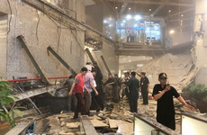 At least 75 people injured after floor at Indonesia's stock exchange collapses