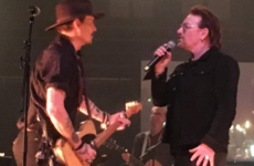 Johnny Depp dueted with Bono at Shane McGowan's big birthday gig last night