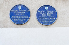 Double Take: The plaque commemorating Raymond Chandler's unlikely connection to Waterford