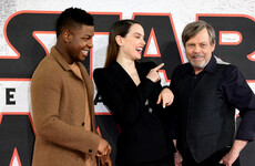 Men's rights activists edited Star Wars: The Last Jedi to remove the female characters and the cast reacted brilliantly
