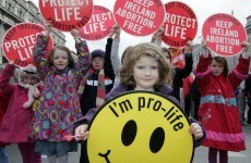 In pictures: Youth Defence anti-abortion protests in Dublin