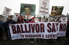 Locals turn out in numbers to protest proposed drug rehab centre in Co Meath