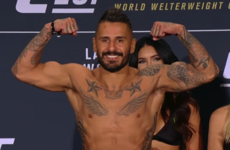 Four-year ban for UFC fighter who falsified evidence over contaminated meat