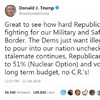 Trump calls for 'nuclear option' in bid to end government shutdown in US