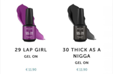 This beauty brand is facing backlash after naming one of its nail polishes 'Thick As A N*gga'
