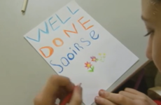 RTÉ shared a lovely video of Saoirse Ronan's Carlow classmates celebrating her first Oscar nomination