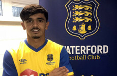 Belgian midfielder the latest player to join Waterford for their top flight return