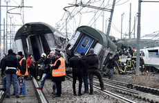 At least 3 killed and 10 seriously injured after train derails near Milan