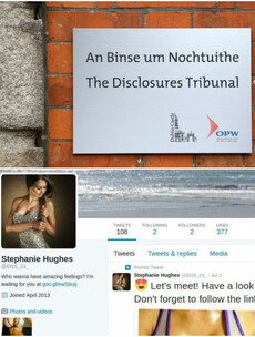Porn bots briefly took over the Disclosures Tribunal on Twitter this week