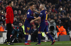 Coutinho makes debut as Barcelona through to Cup semis