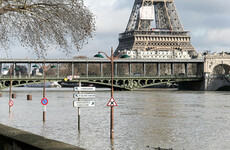 Paris on high alert as the swollen river Seine creeps higher and higher