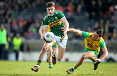 Casey hits winning point, O'Shea fires 0-7 and 3 red cards shown in Kerry Donegal clash