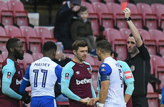 'It was in the heat of the moment': West Ham defender apologises for spitting