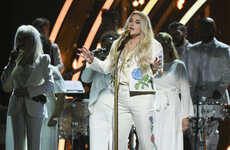 Everyone's talking about Kesha's powerful, emotional performance at the Grammys last night