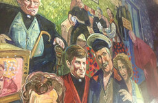 An Irish pub in Edinburgh has unveiled a *huge* mural dedicated to Father Ted