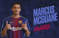 Ex-Ireland U17 midfielder joins Barcelona B from Arsenal