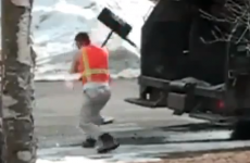 Open thread: What has gotten this garbage man so angry?