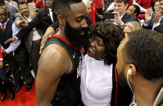 James Harden created NBA history with the Rockets last night