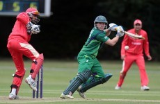 Sticky wicket: Ireland come up short against Namibia