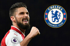 Chelsea sign Olivier Giroud from Arsenal on 18-month deal