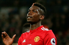 Paul Pogba tasted Premier League defeat for first time in over a year tonight