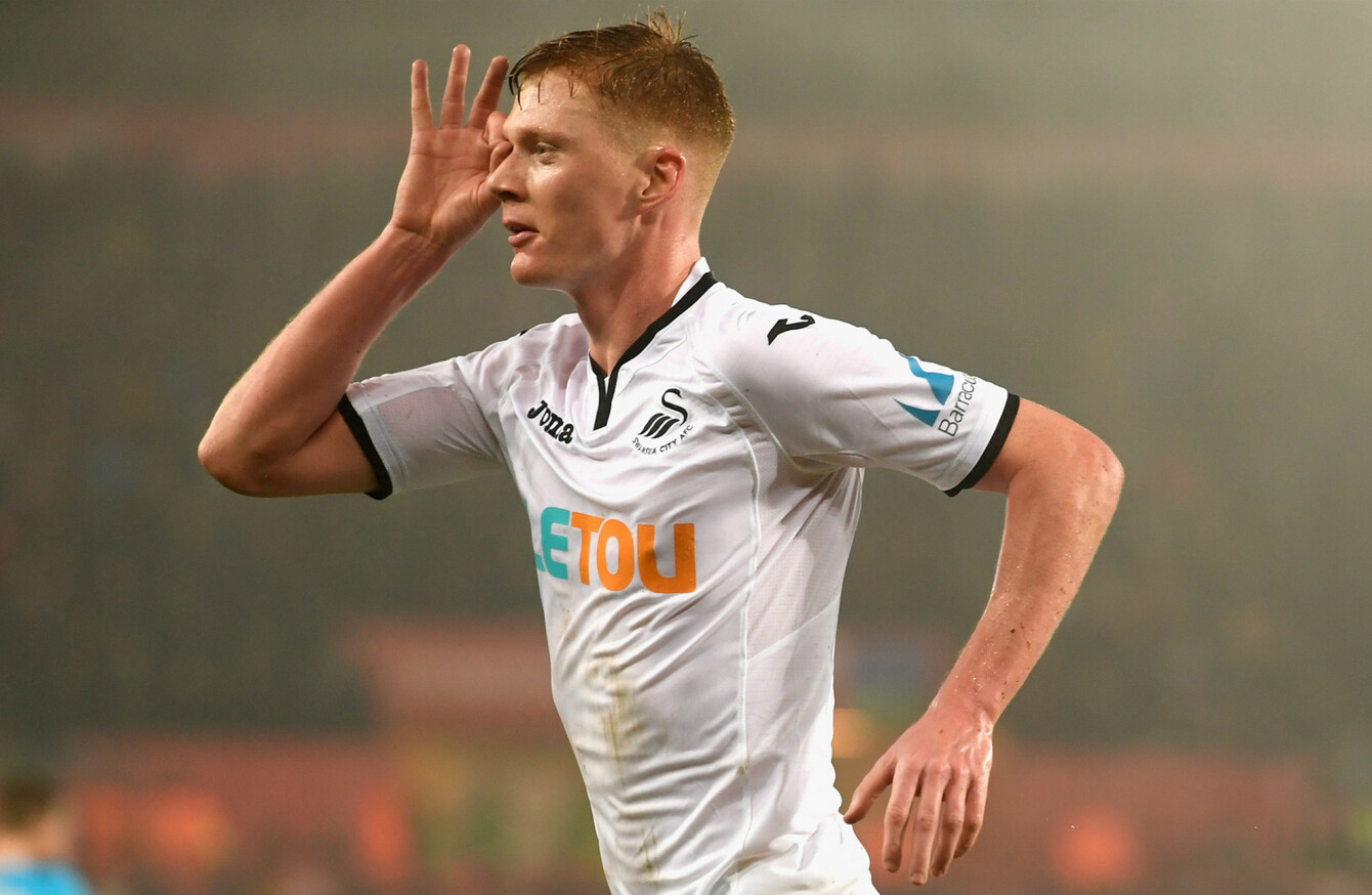 Swansea Midfielder Apologises For Spying Porn Website Goal Celebration