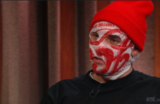 Blindboy told Tommy Tiernan the very good reason behind him wearing a plastic bag on his show last night