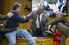 Father of three victims of Larry Nassar lunges at the former doctor in court