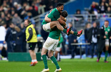 Stunning Johnny Sexton drop-goal steals Paris win for Schmidt's Ireland