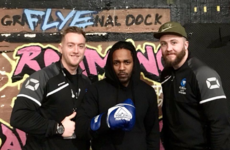 Kendrick Lamar stopped into a Dublin Flyefit for a workout ahead of his 3Arena gig