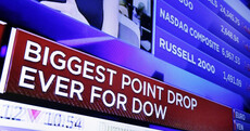 What on earth is going on with the world's stock markets this morning?