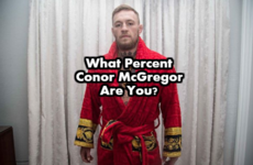 What Percent Conor McGregor Are You?