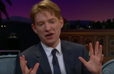 Domhnall Gleeson told James Corden he had to be put in a fridge while filming in Australia
