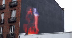 This deadly mural of Kendrick Lamar popped up on Aungier Street overnight