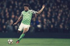 Nigeria's new home kit will certainly stand out at this summer's World Cup