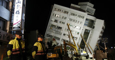 'We could hear his phone ringing' - Taiwanese rescuers brave leaning building collapse amid quake aftershocks