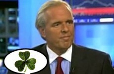 Here's the ex-Goldman Sachs partner with a shamrock tattooed on his bum