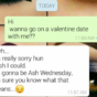 These women asked out the lads they fancy for Valentine's Day, and shared their replies on Twitter