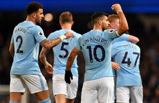 Just the four for Aguero as unstoppable Man City thump Leicester