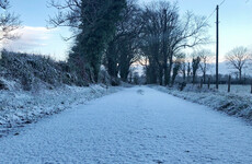 Fresh snow-ice warning issued as wintry showers move through country