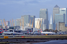 All flights in and out of London City Airport cancelled after discovery of World War II bomb nearby