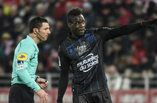 Mario Balotelli booked for complaining about racist abuse to referee, his club claim