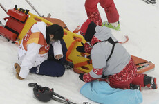 16-year-old Japanese snowboarder suffers frightening fall in men's halfpipe final